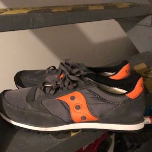 Worn 2xs Saucony sneaker